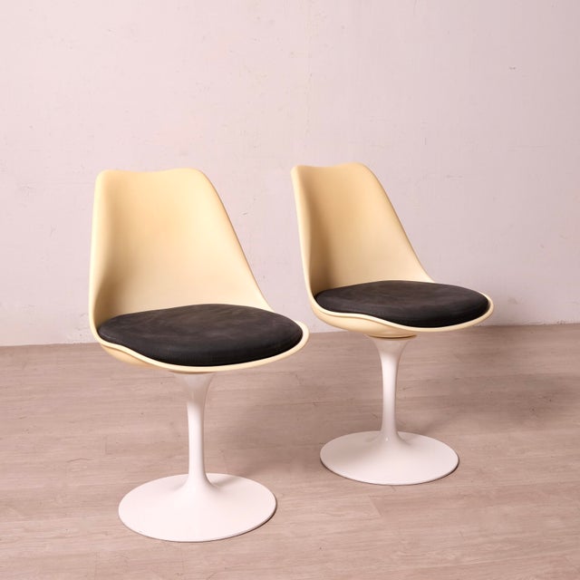 Mvsevm 769-S Swivel Tulip Chairs by Eero Saarinen for Alivar, 1950s, Set of 2 For Sale - Image 6 of 17