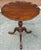 Refinished George III Style Mahogany Pie Crust Tea, Wine, Side Table, Circa 1880 For Sale - Image 11 of 11