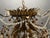 Italian Tole and Murano Glass Chandelier, 1960s For Sale - Image 6 of 15