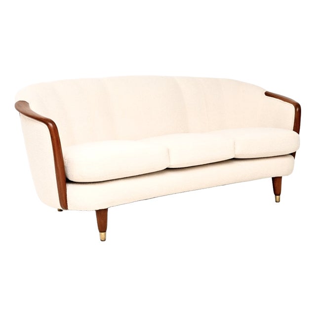 Vintage Swedish Cocktail Sofa, 1950s For Sale