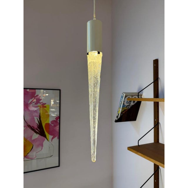 Icicle Pendant Lamp by Davids Lamp For Sale - Image 11 of 11