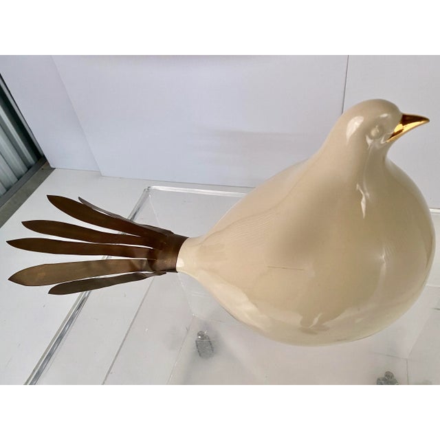1970s Loren Marsh Dove Sculpture For Sale - Image 5 of 11