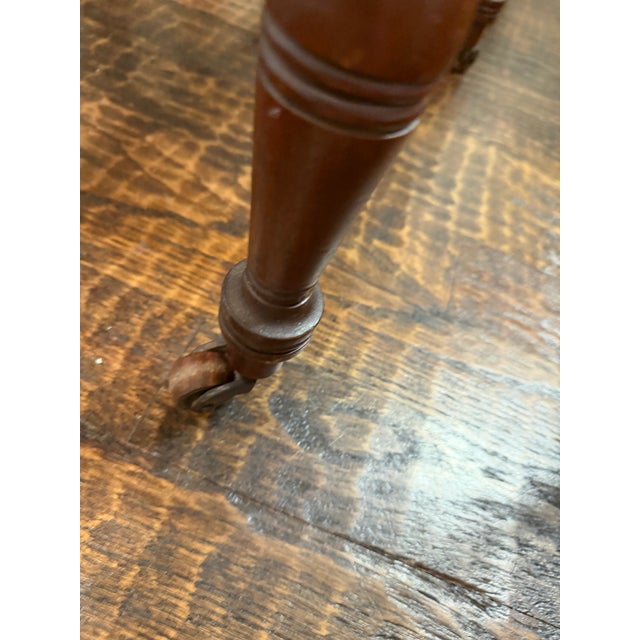 19th Century Victorian Eastlake Carved Walnut Upholstered Side Chair For Sale - Image 18 of 18