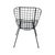 Vintage Wire Outdoor Chair, Holland For Sale - Image 4 of 10