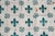 Ceramic Antique 19th Century Portuguese Heraldic Motif Tiles With Teal Fleur-De-Lis Set of 28 For Sale - Image 7 of 14