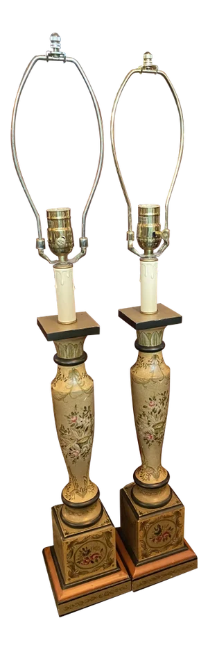 1980s Bradburn Gallery Lamps - a Pair