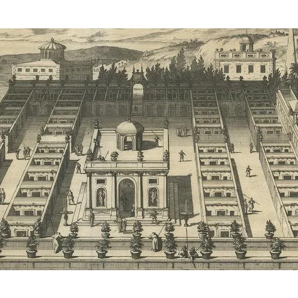 Goeree, Cells on the Island of Pharos, 1690, Print For Sale - Image 3 of 6