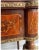 Brass 19th-Century French Louis XVI-Style Marquetry Game Table With Brass Ormolu Trim For Sale - Image 8 of 12
