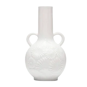 Biscuit Porcelain Vase from AK Kayser, 1960s