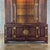 Late 20th Century Late 20th Century Campaign or Chinoiserie Style Lighted China Hutch by Bernhardt Dark Oak & Brass For Sale - Image 5 of 18