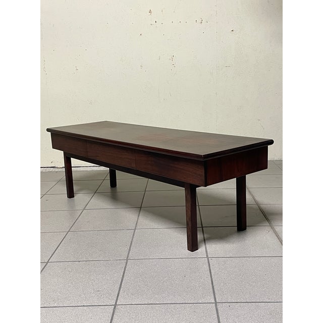 Low Table with Three Integrated Drawers, 1960s For Sale - Image 14 of 18