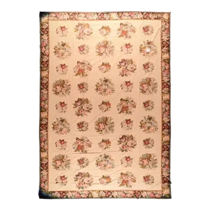 French Aubusson Design Rug 13'0" X 20'6''
