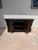 Vintage Chinese Black Lacquer Chinoiserie Sideboard W/ Hand-Painted Gilt Decoration For Sale - Image 4 of 15