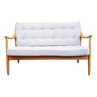 2-Seater Sofa attributed to Peter Hvidt and Orla Mølgaard-Nielsen for France & Søn / France & Daverkosen, 1950s For Sale