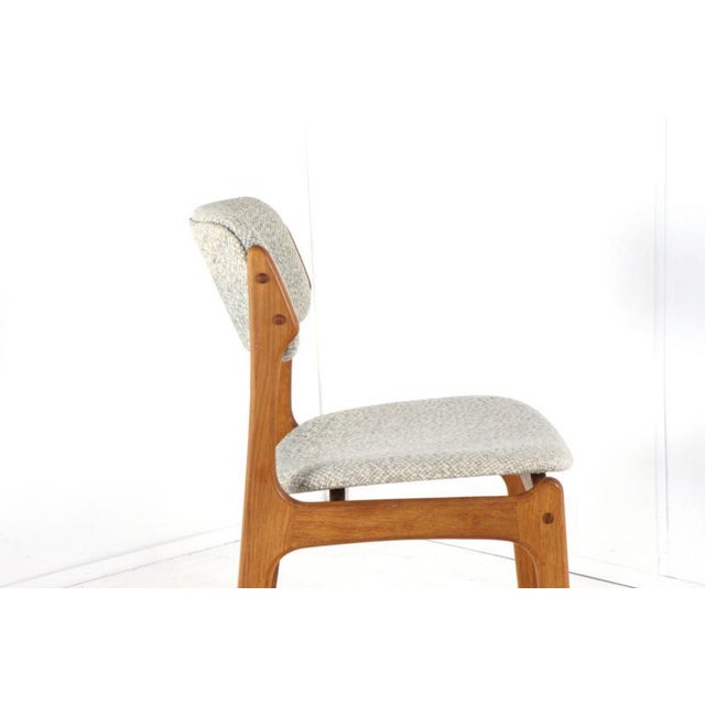 Beige Model 49 Chairs by Erik Buch for O.D. Møbler, 1960s, Set of 4 For Sale - Image 8 of 14