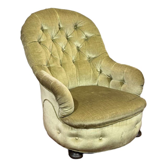 English Chaise Longue, Late 19th Century For Sale
