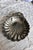 Metal Large Vintage Shell Dish in Silver Metal, 1970s For Sale - Image 7 of 7