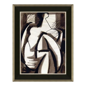 Abstract Figure Framed Art Print