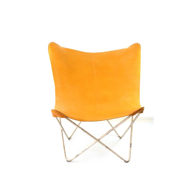 Metal Butterfly Chair by Carl Auböck, 1950s For Sale - Image 7 of 7