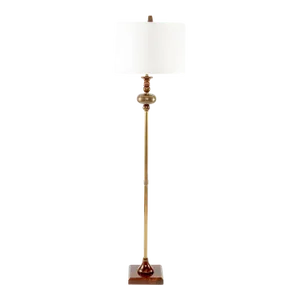 Mid 20th Century Patinated Bronze Floor Lamp