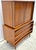 Young Manufacturing Mid-Century Walnut Highboy Dresser by Young Manufacturing Co. MCM For Sale - Image 4 of 18