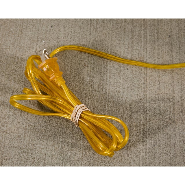 Late 20th Century Lacquered Wood Chinoiserie Gilt Decorated Floor Lamps - a Pair For Sale - Image 12 of 18