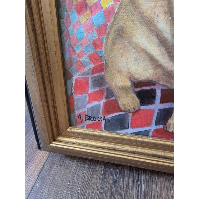 Dog Portrait Painting For Sale In San Antonio - Image 6 of 7