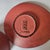 Metal Vintage Japanese Red Cast Iron Dragon & Dragonfly Tea Cups With Enameled Interiors & Saucers – Set of 8 For Sale - Image 7 of 7