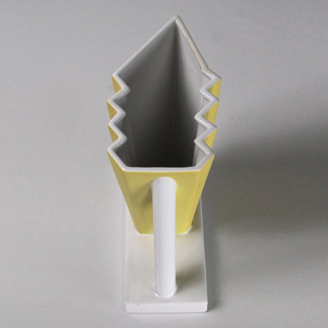 Ceramic Vase by Ettore Sottsass for Alessio Sarri, 1990s For Sale - Image 6 of 10