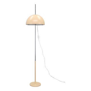 Mushroom Floor Lamp with Height-Adjustable Shade from Napako, Former Czechoslovakia, 1970s For Sale