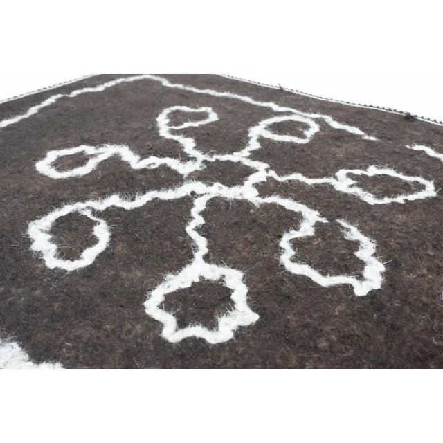 19th Century Woolen Namad Felt, Afghanistan, 1890s For Sale - Image 6 of 11