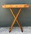 Vintage Split Bamboo Tray Table For Sale - Image 4 of 12