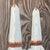 White Vintage Boho Glazed Terra Cotta Elephant Obelisks - a Pair For Sale - Image 8 of 14