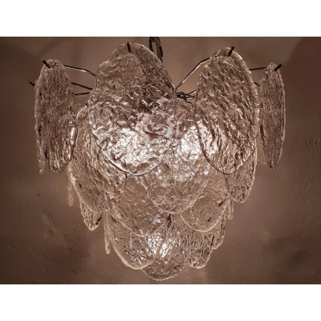 Glass Murano Glass "Spider" Sputnik Chandelier For Sale - Image 7 of 11