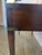 Antique English Campaign Console Desk - 3 Drawer Military Writing Table For Sale - Image 15 of 16