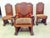 1920s Art Deco Armchair & Side Chairs - Set of 5 For Sale - Image 5 of 6