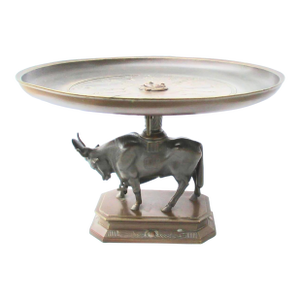 Egyptian Revival Bronze Tazza Apis Bull