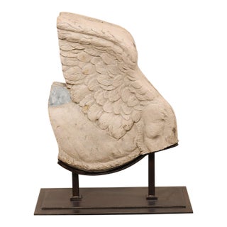Antique Animal Wing Architectural Fragment For Sale