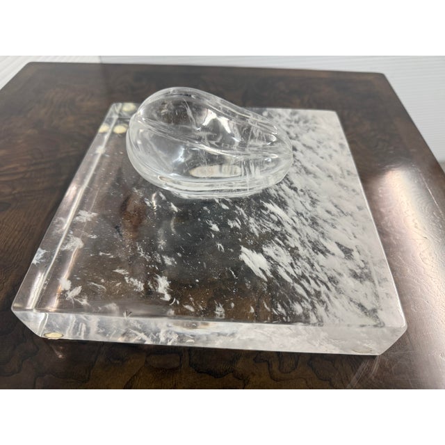 Robert Kuo Rock Crystal Sculpture For Sale - Image 9 of 12