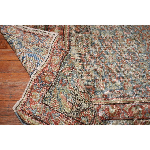Persian 19th Century Persian Farahan Corridor Rug - 7'2" x 16'10" For Sale - Image 3 of 11