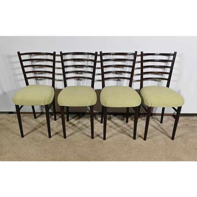 Scandinavian Wooden Chairs, 1960, Set of 4 For Sale - Image 18 of 18