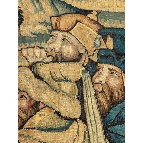 Antique Aubusson Tapestry, 1600s For Sale - Image 4 of 18