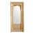 Wood Vintage Mid 20th Century Raja Bleached Window Mirror For Sale - Image 7 of 7