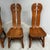 1970s Vintage Dining Chairs attributed to De Puydt, Belgium, 1960s, Set of 4 For Sale - Image 5 of 12