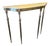 1950s Mid-Century Modern Brass and Marble Italian Console Table For Sale