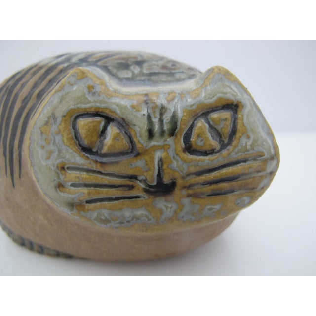 Lisa Larson Gustavsberg Ca,, a vintage stoneware figurine from the Lilla Zoo series produced in Sweden. Designed by Lisa...