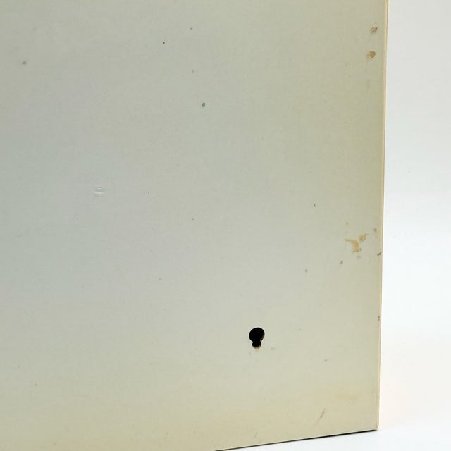 Yellow Yellow Wall Mirror Cabinet by Olaf Von Bohr for Gedy, Italy, 1970s For Sale - Image 8 of 16