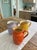 Set of 3 Vintage Moroccan Handmade & Hand-Painted Ceramic Pitchers For Sale - Image 9 of 12