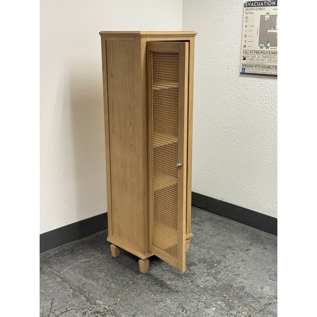 Pottery Barn Sausalito Storage Cabinet For Sale - Image 11 of 12