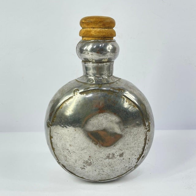 Early 20th Century Indian Metal Bottle MATTER COLLECTION For Sale In Denver - Image 6 of 7
